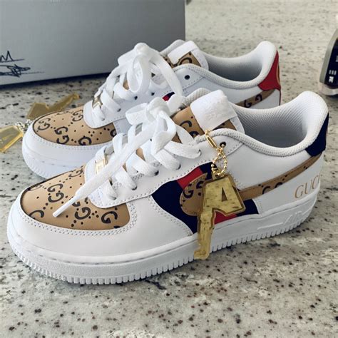 cheap gucci nike air force ones|gucci air force 1 low gg.